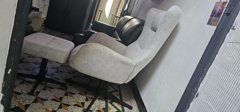 Fauteuil 1 place + repose pieds, Ophalen