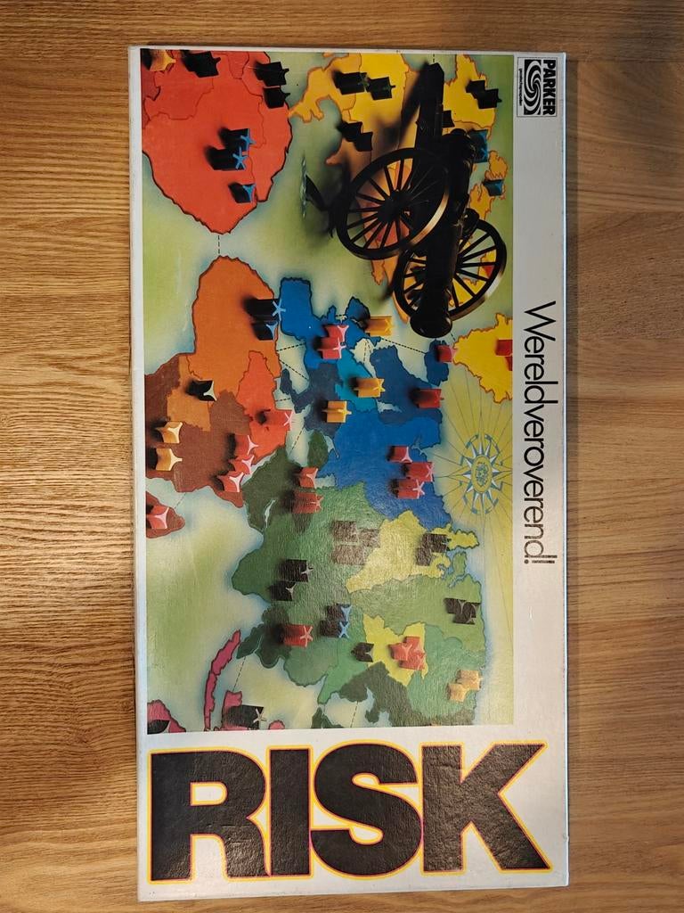Risk. Parker editie 1982. Nieuwstaat, compleet., Hobby en Vrije tijd, Verzenden