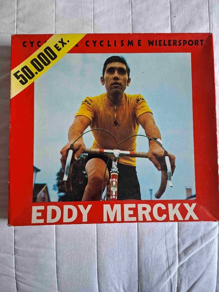 hét EDDY MERCKX spel vintage, Trois ou quatre joueurs, Enlèvement, Utilisé, City Toys