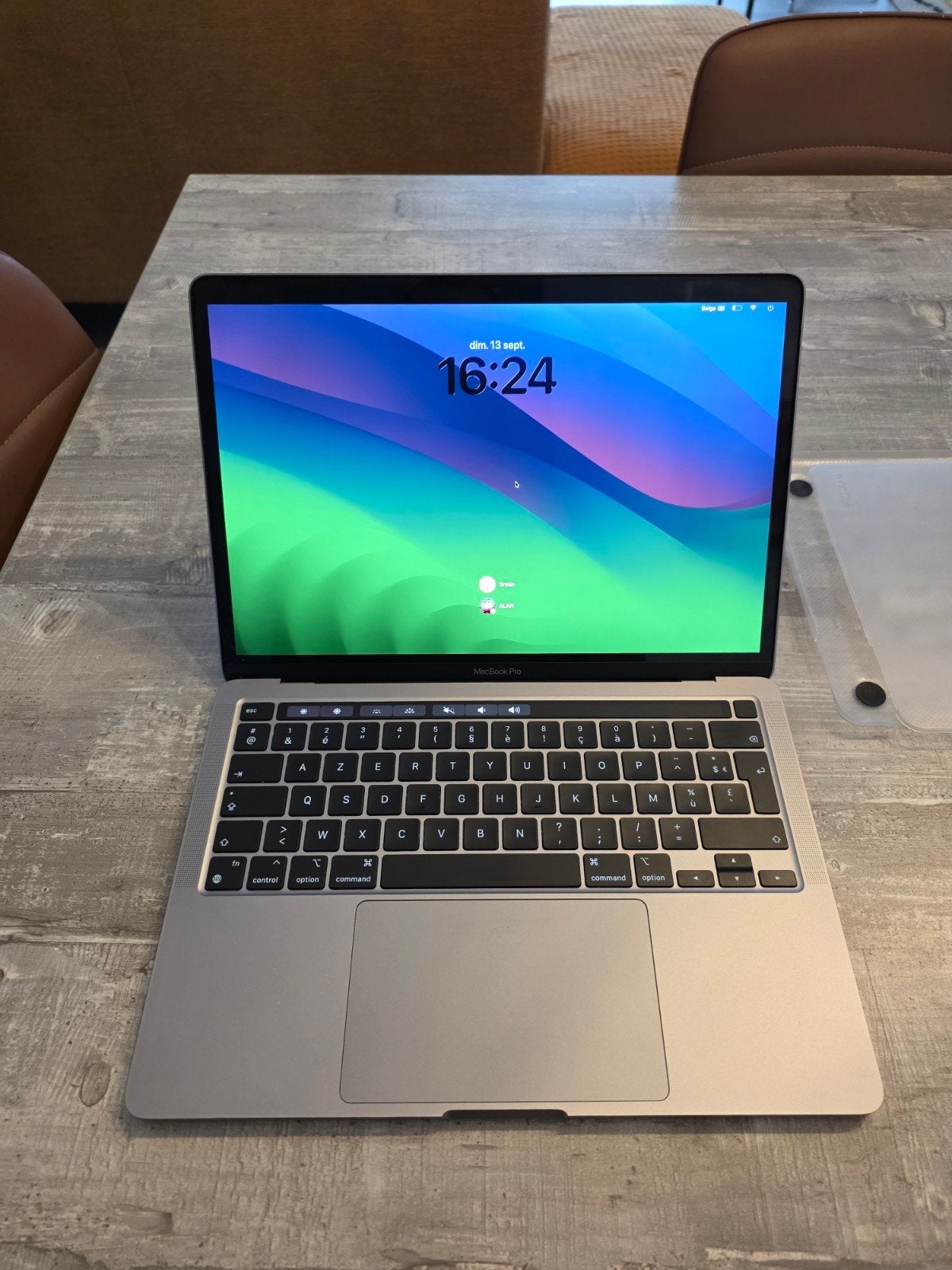 MacBook Pro 13" M1 (2020) - 512 Go SSD - 8 Go RAM - B94%, Enlèvement ou Envoi, 512 GB, MacBook, Azerty