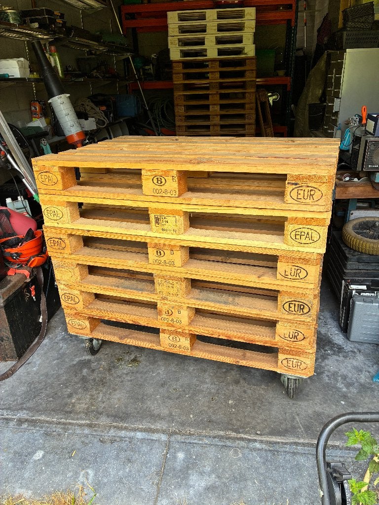 EUROPALETTEN, Ophalen, Zo goed als nieuw, Pallet