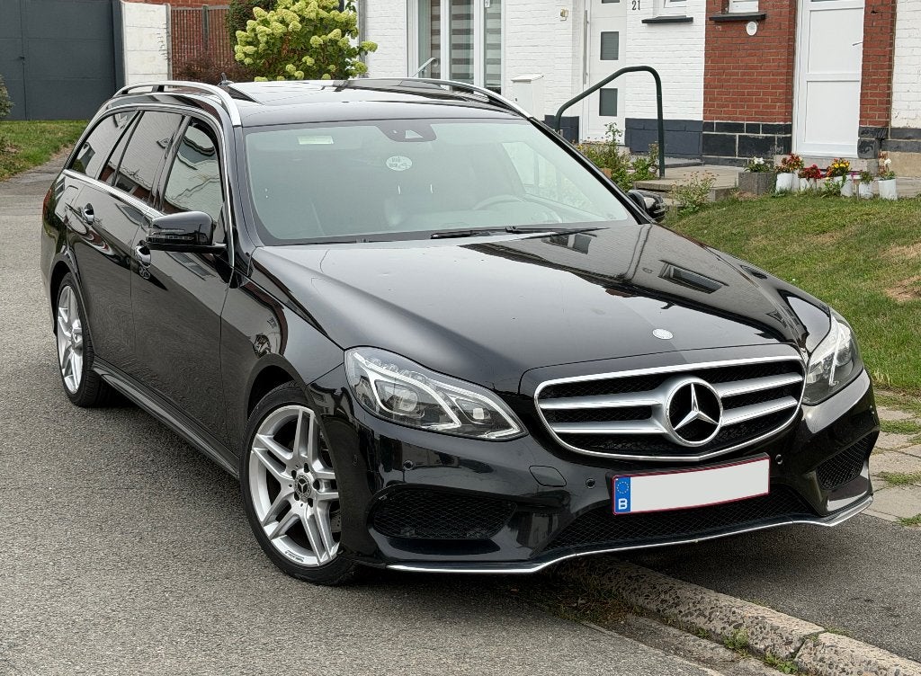 Mercedes-Benz E200 CDi Amg Pakket Automaat, Auto's, Euro 5, Achterwielaandrijving, Zwart, 4 cilinders