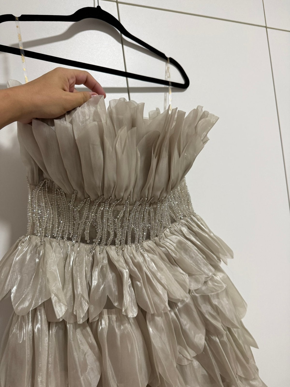 Avondkleed/Abiye/Cocktailjurk, Kleding | Dames, Maat 38/40 (M), Cocktailjurk, Ophalen of Verzenden, Zo goed als nieuw
