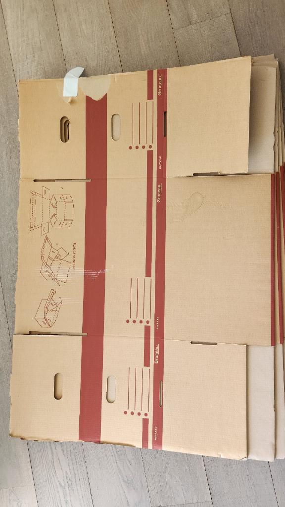 Verhuisdozen, Bricolage & Construction, Neuf, Repliable, Moins de 35 cm, Enlèvement