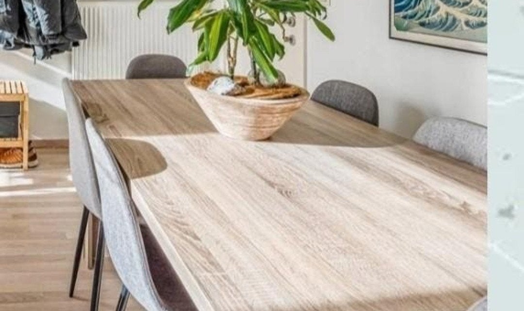 Houten tafel, Huis en Inrichting, Tafels | Eettafels, Ophalen