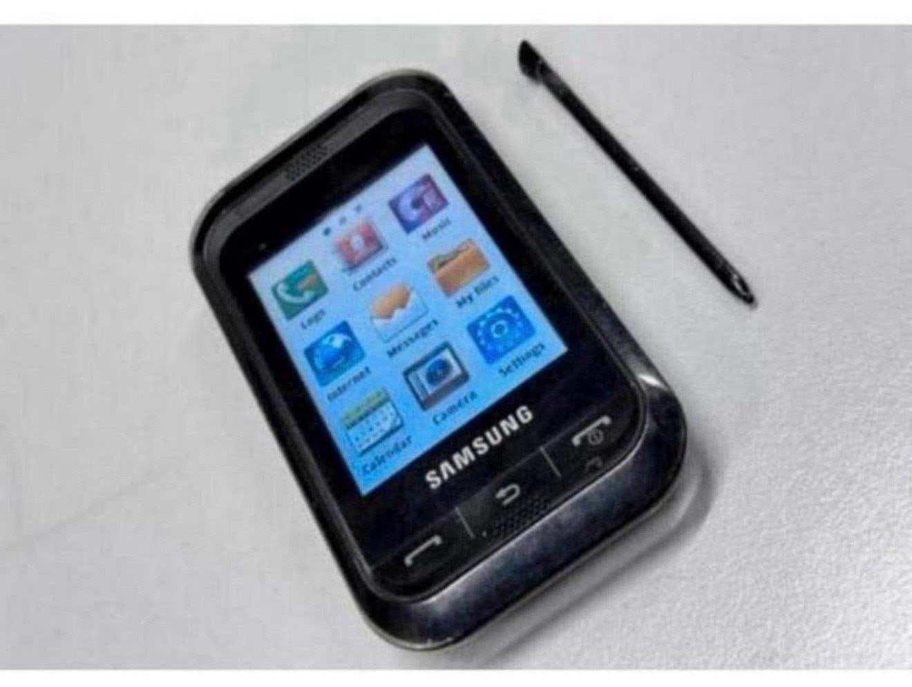 Ancien mobile Samsung GT C3300K noir  et 1,3 mégapixels, Enlèvement ou Envoi, Comme neuf, Noir, Écran tactile