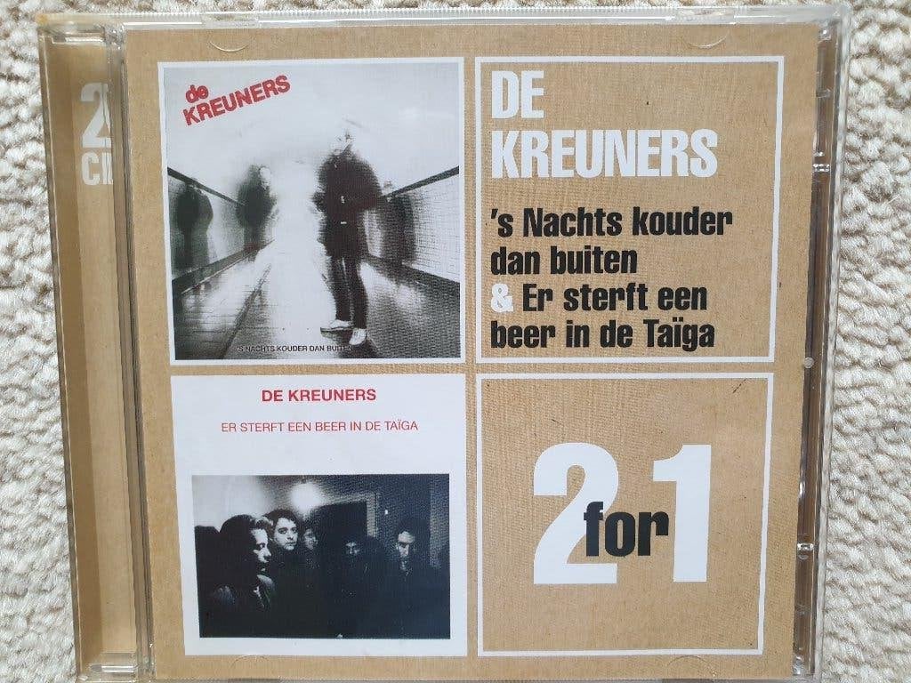 De Kreuners: 's nachts kouder + er sterft een - 2 cd's, CD & DVD, Enlèvement ou Envoi, Comme neuf