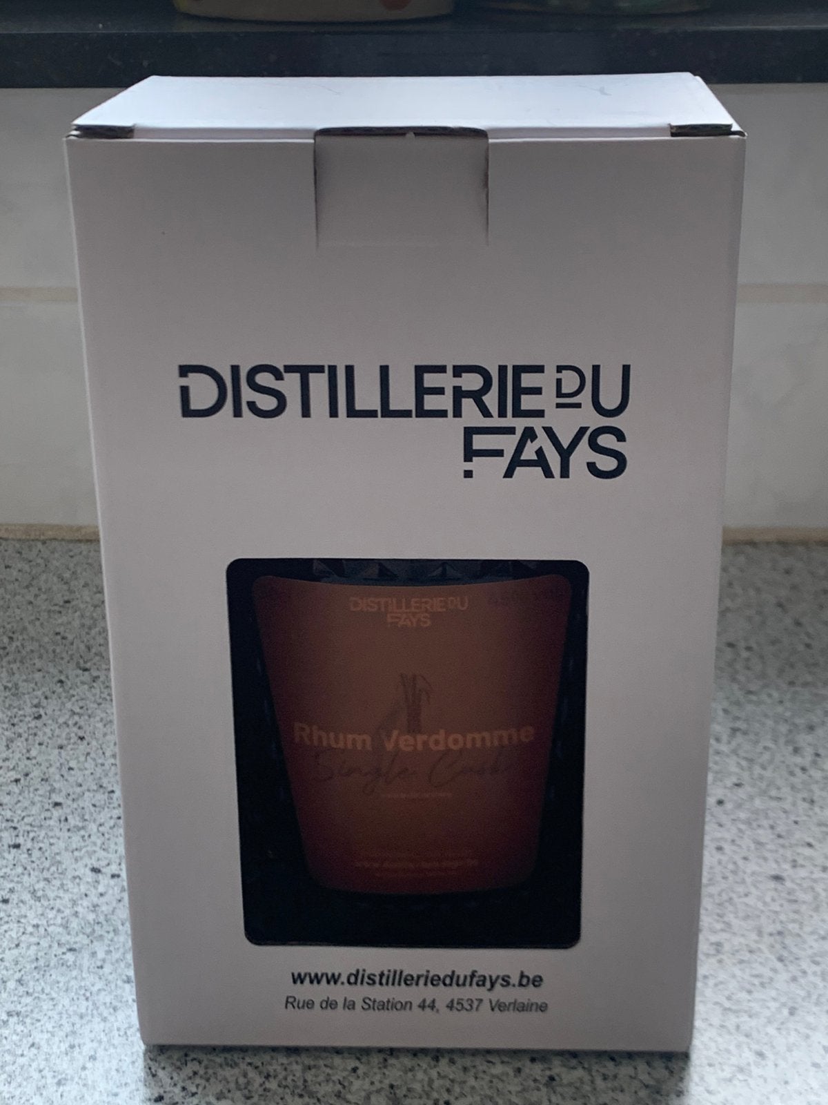 Rhum Verdomme - 50cl, Collections, Enlèvement, Comme neuf, Pleine
