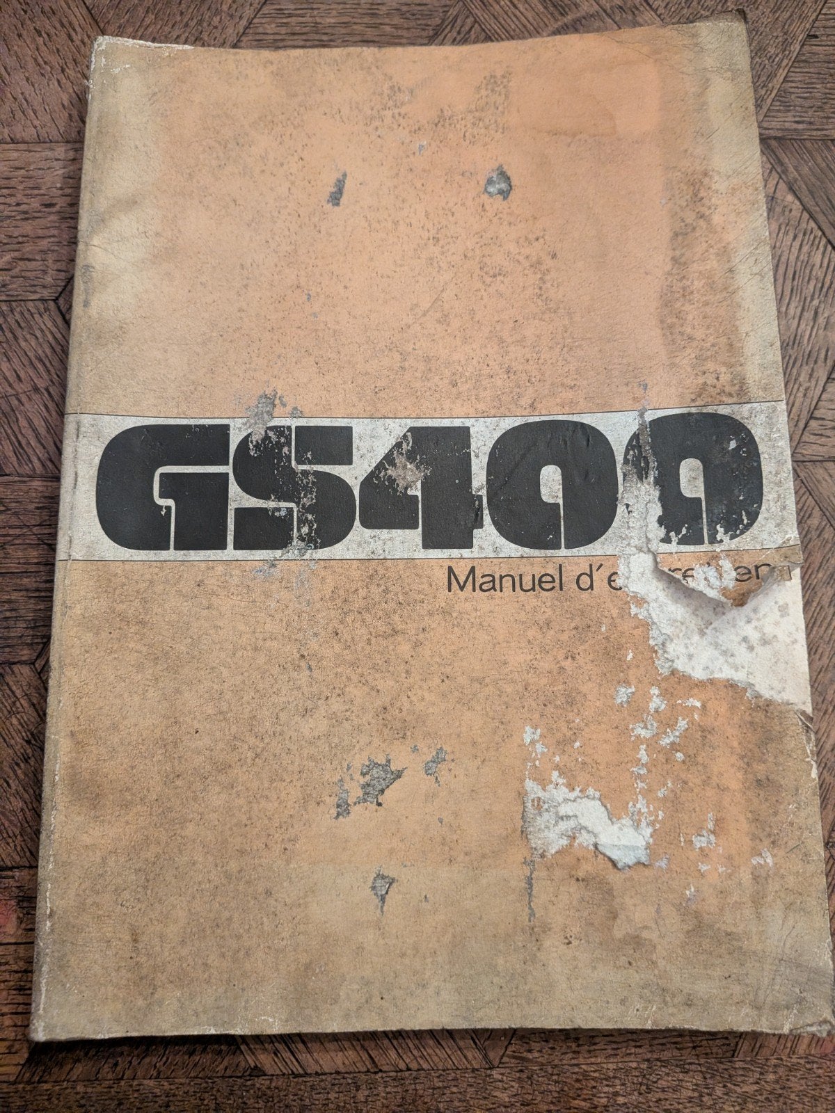 Manuel d'entretien Suzuki gs400 en français, Livres, Enlèvement