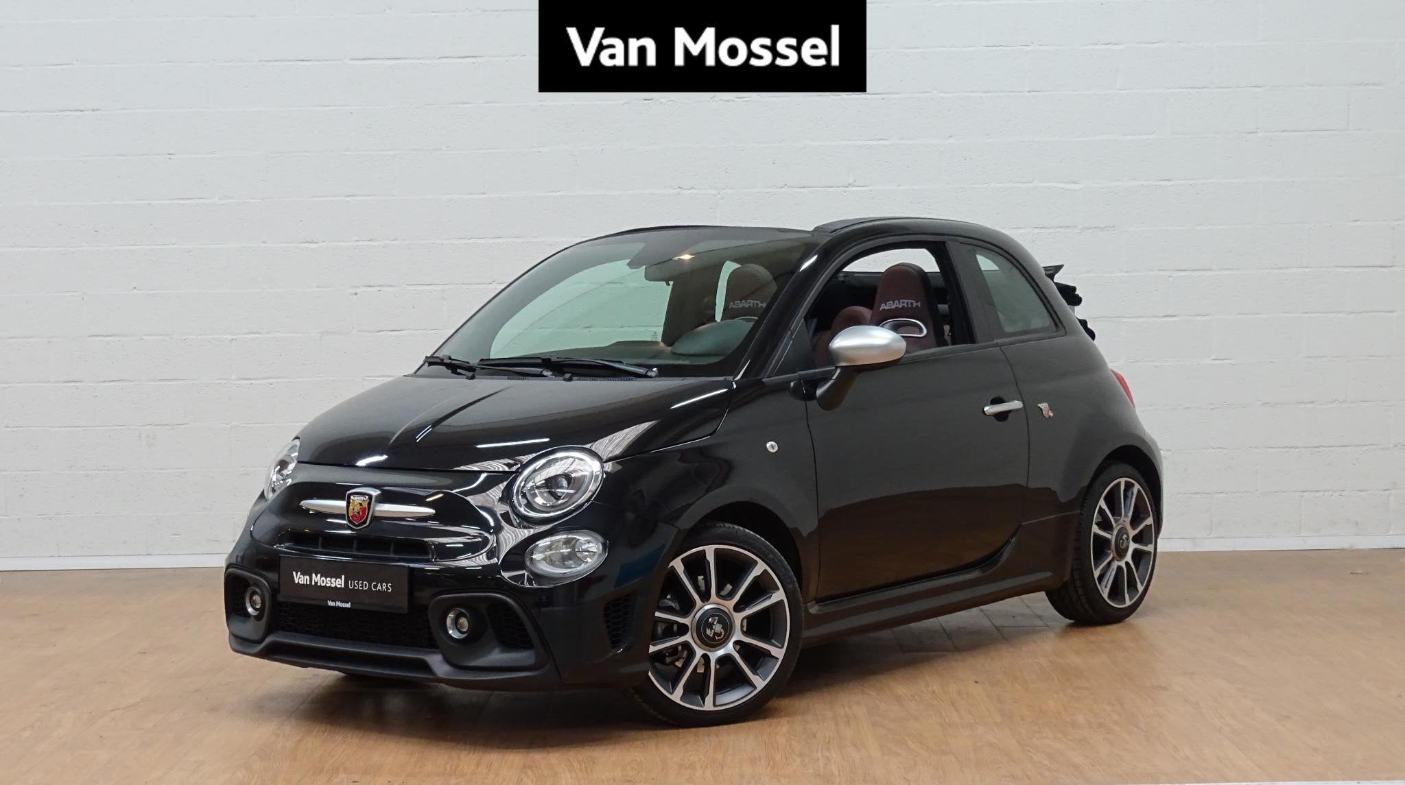 Fiat 500 C 1.4 T-Jet Abarth Turismo, Auto's, Fiat, Voorwielaandrijving, 4 zetels, Stof, Gebruikt