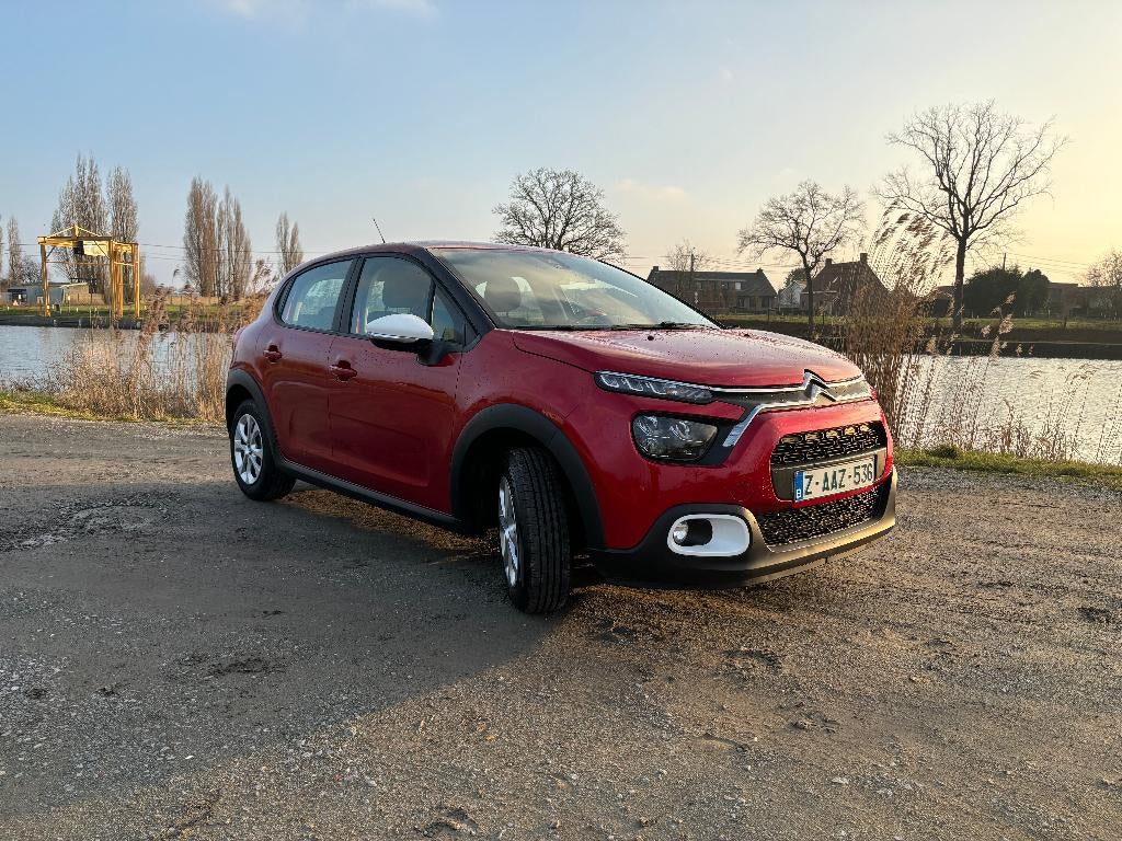 CITROEN C3 BENZINE 12500 KM 2023 TOPSTAAT PDC ACHTER, Voorwielaandrijving, Stof, 110 g/km, 1210 kg