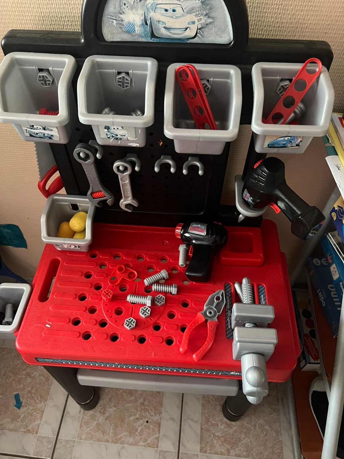 Speelgoed gereedschap, Ophalen, Gebruikt