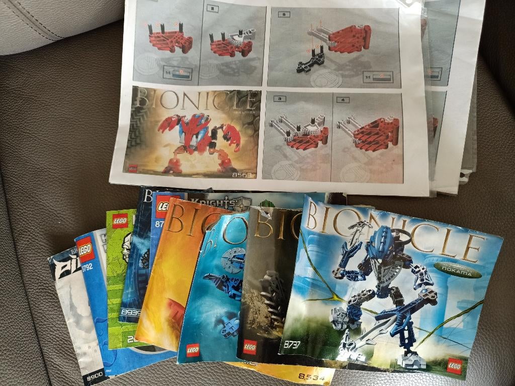 LEGO Bionicles+megabloks bionicles, 12 stuks, Bionicle, Lego, Enlèvement, Utilisé