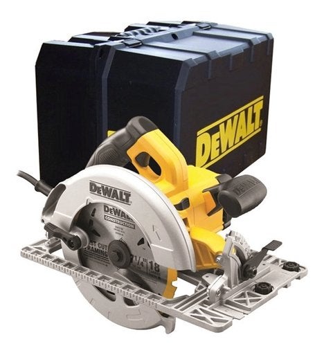 Cirkelzaag Dewalt DWE576-QS met twee nieuwe schijven, Bricolage & Construction, 1200 watts ou plus, 30 à 70 mm, Comme neuf, Enlèvement