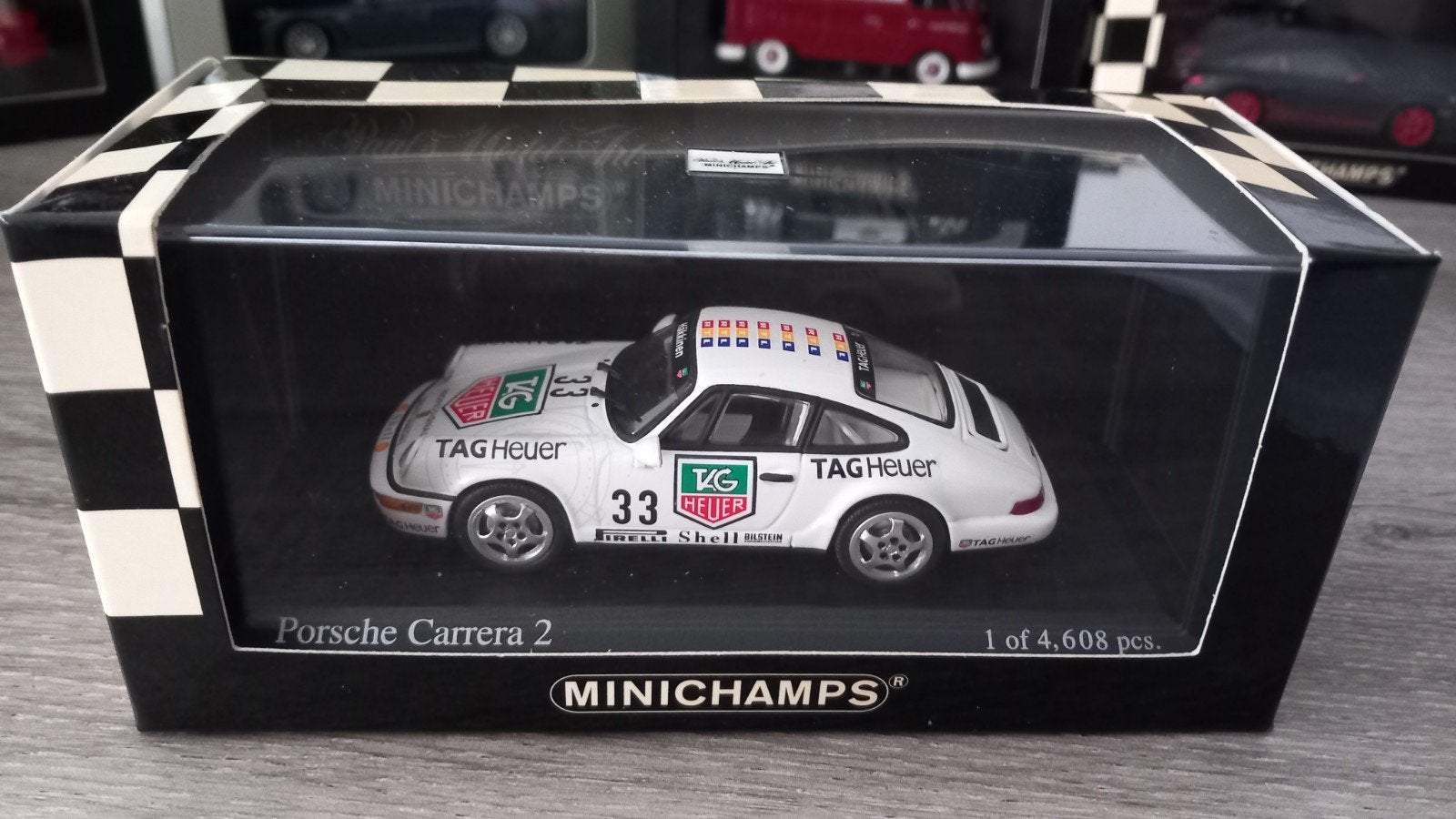 Minichamps Porsche 911 ( 964 ) Carrera Cup 1993-M.Hakkinen, Ophalen, Nieuw, Auto, MiniChamps