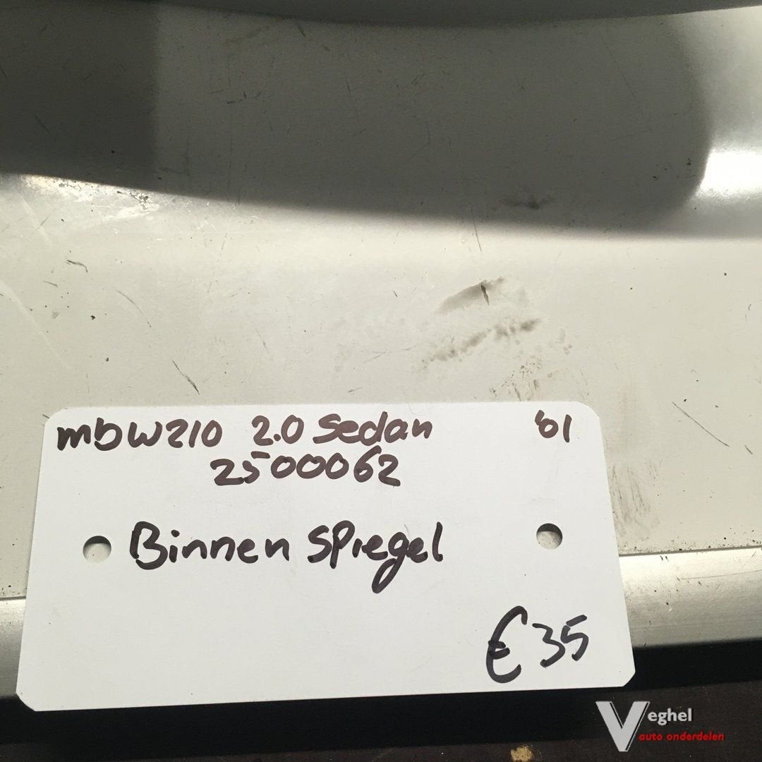 Mercedes W210 2001  sedan   2500062   Binnenspiegel dimmend, Auto-onderdelen, Spiegels, Gebruikt, -, -, Ophalen of Verzenden