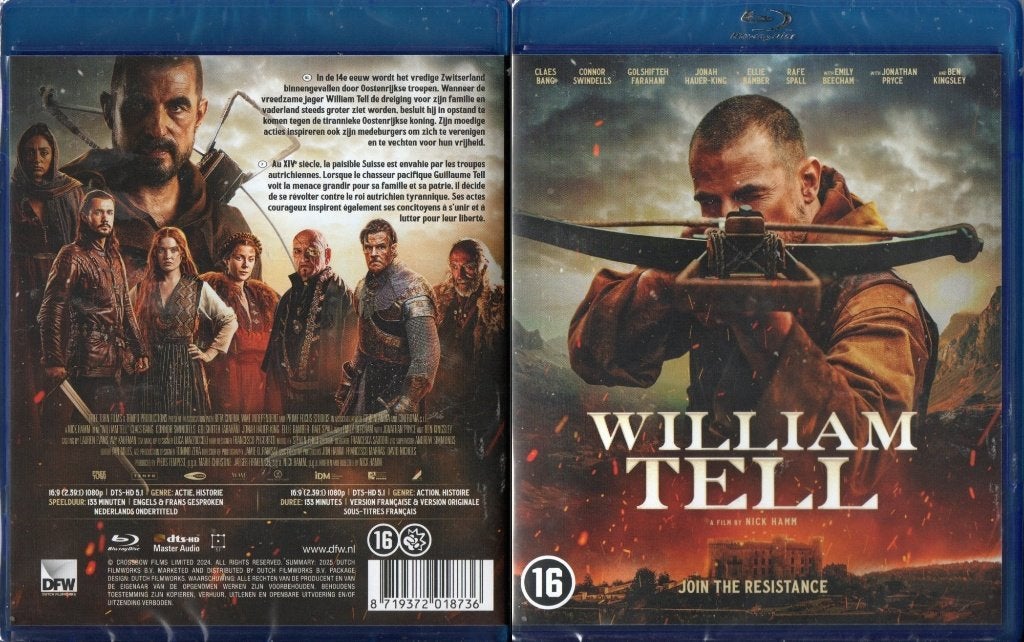 guillaume tell (william tell) (blu-ray) nieuw, Cd's en Dvd's, Blu-ray, Ophalen of Verzenden, Nieuw in verpakking, Overige genres