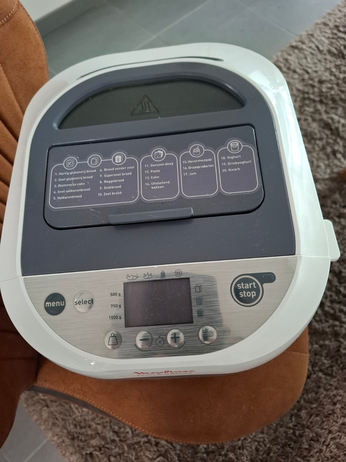 Moulinex broodmachine, Elektronische apparatuur, Ophalen