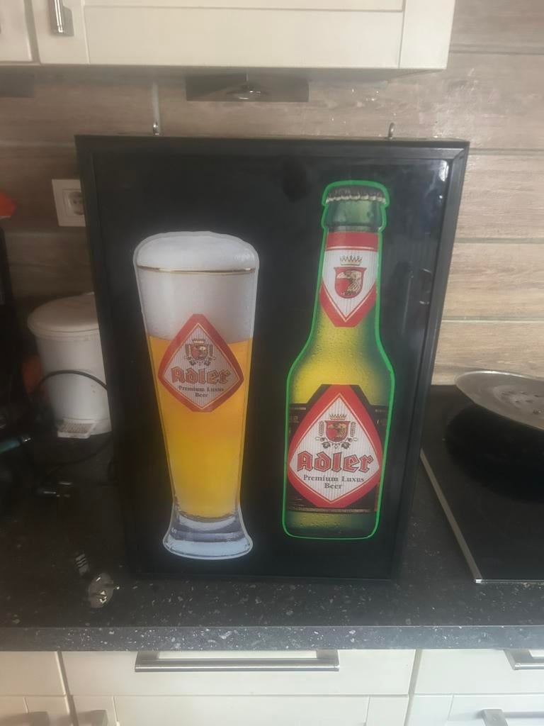 Oude lichtreclame adler, Verzamelen, Ophalen, Gebruikt, Overige typen, Overige merken