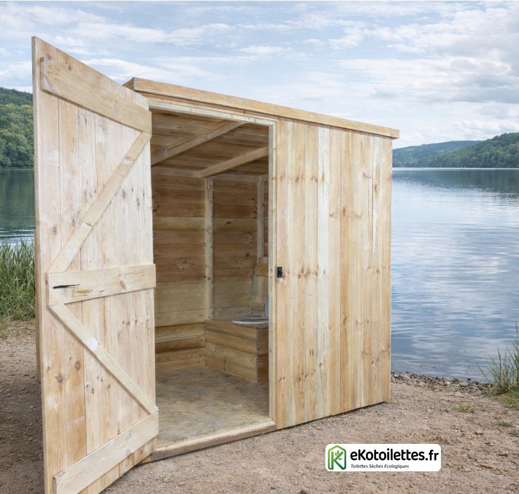 Toilette sèche d'extérieur Victor pour (PMR), Envoi, Neuf, Toilettes