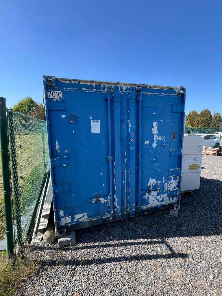 Werfcontainer, Ophalen