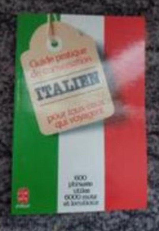 Guide pratique de conversation italien, Livres, Dictionnaires, Utilisé, Italien, Enlèvement ou Envoi