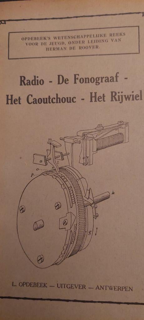 Radio  fotograaf  caoutchouc  rijwiel, Enlèvement ou Envoi