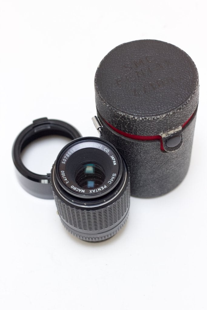 Pentax SMC 100mm f4 macro lens, Ophalen of Verzenden, Gebruikt, Spiegelreflex, Pentax