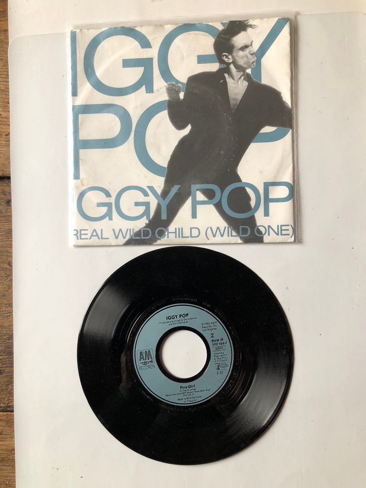 Iggy Pop: real wild child ( 1986), Verzenden, Zo goed als nieuw, Rock en Metal