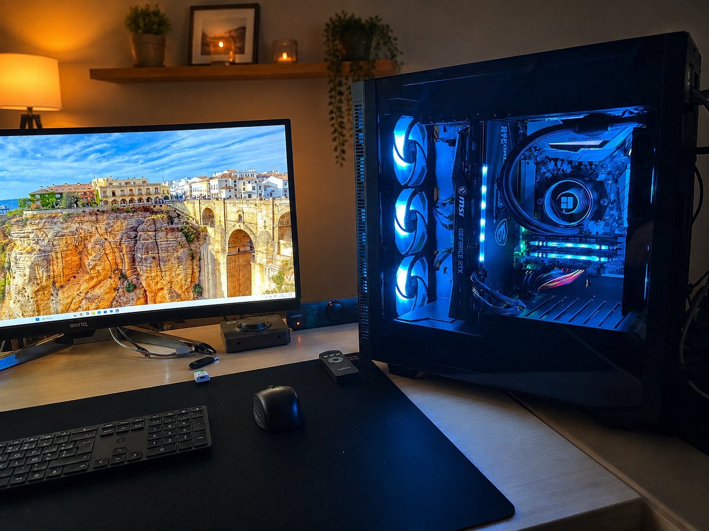 Gaming pc amd ryzen 5600 met nvidia rtx3070, Computers en Software, Ophalen, Zo goed als nieuw, Gaming, SSD