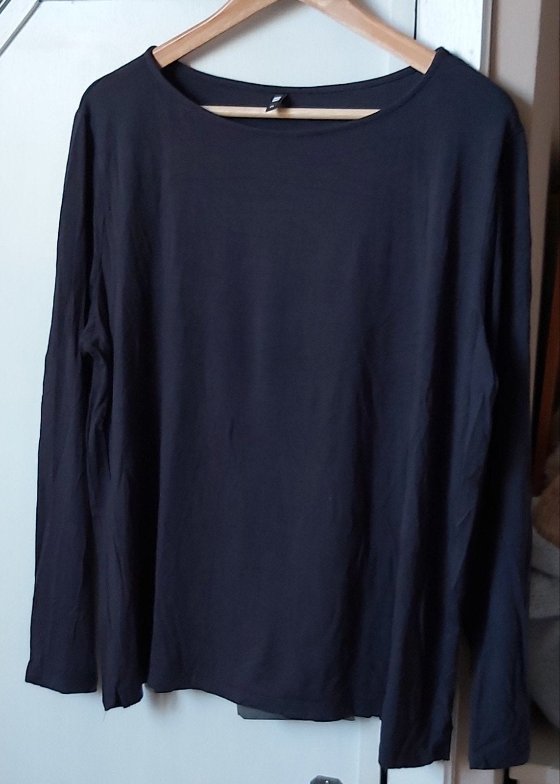 Stretch T-shirt X.L Hema, Kleding | Dames, Blauw, Blouse of Tuniek, Ophalen of Verzenden, Zo goed als nieuw