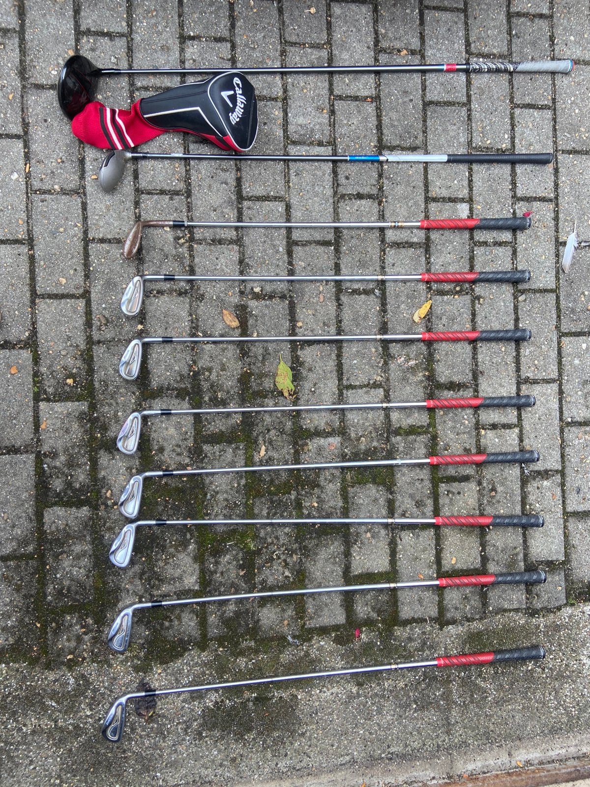 Set de golf, Ophalen, Zo goed als nieuw