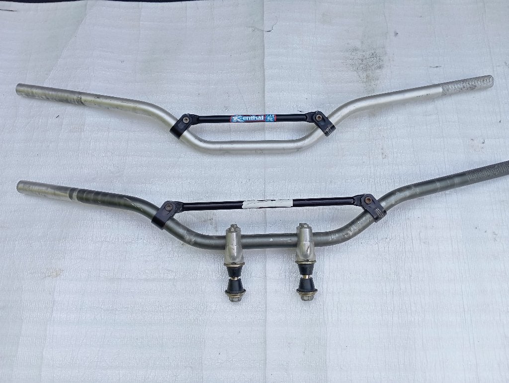 Set van 2 RENTHAL cross/endurosturen, Motoren, Onderdelen | Oldtimers, Ophalen of Verzenden, Gebruikt