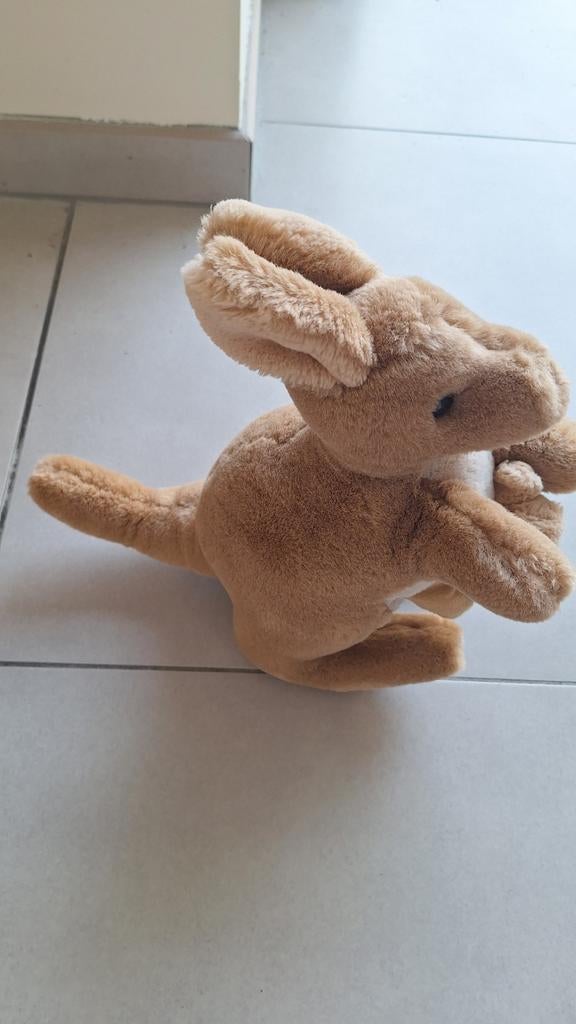 Knuffel Kangoeroe, Kinderen en Baby's, Speelgoed | Knuffels en Pluche, Gebruikt, Overige merken, Overige karakters, Overige typen