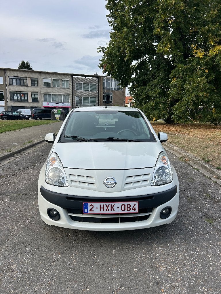 Nissan Pixo 2011, Auto's, Nissan, Bluetooth, Stof, Wit, Particulier