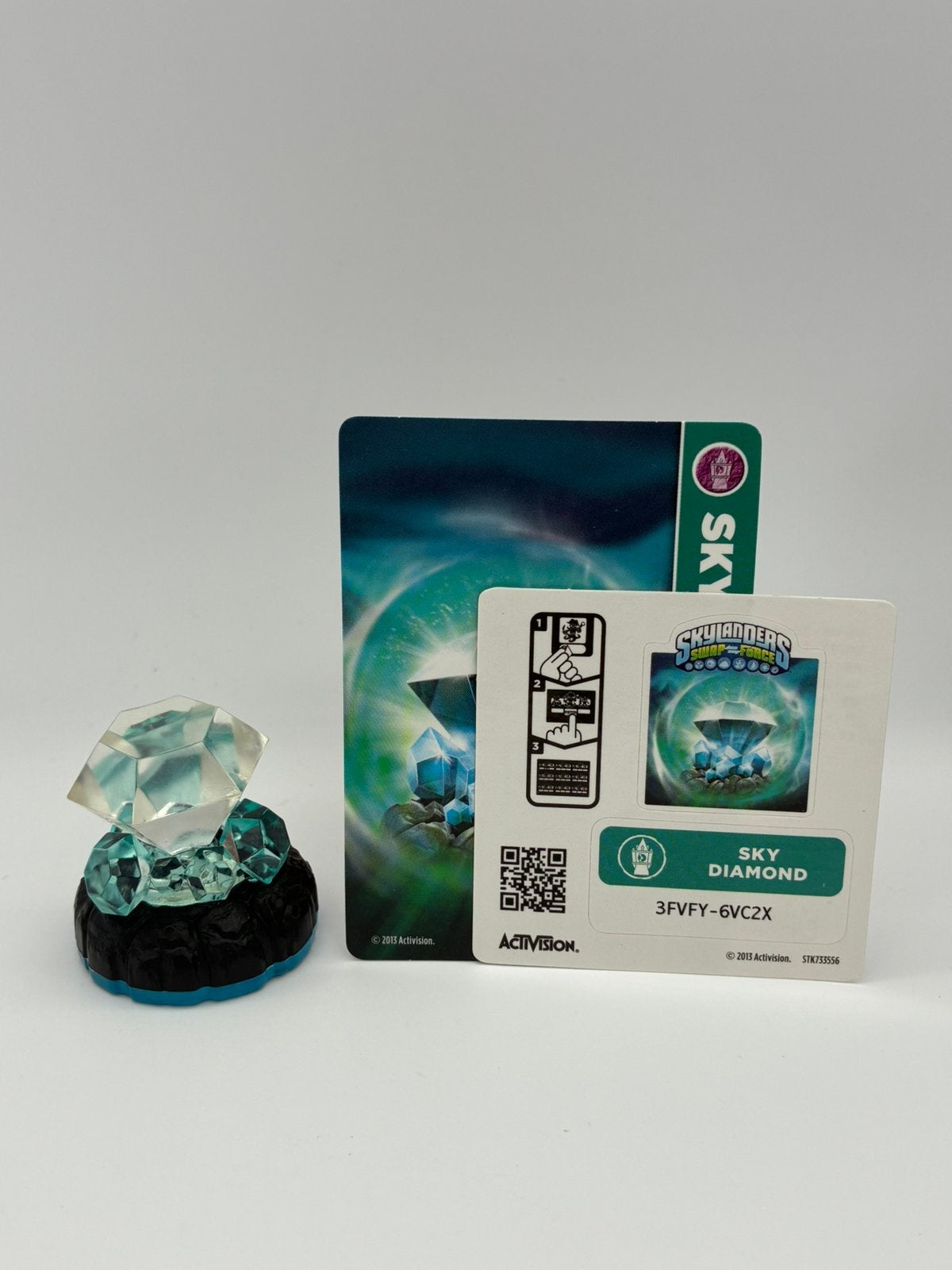 Skylanders Swap Force Sky Diamond avec autocollant et carte, Consoles de jeu & Jeux vidéo, Jeux | Autre, Envoi, Comme neuf