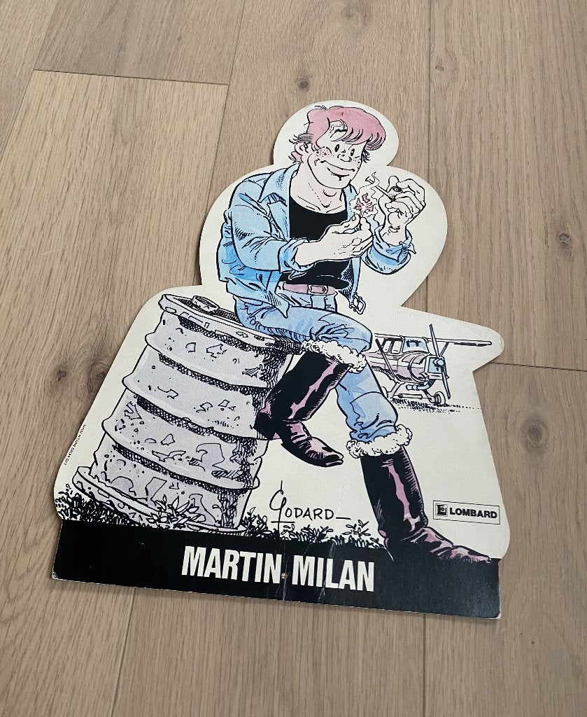 Martin Milan - Godard - winkel display, Boeken, Stripverhalen, Ophalen of Verzenden, Zo goed als nieuw