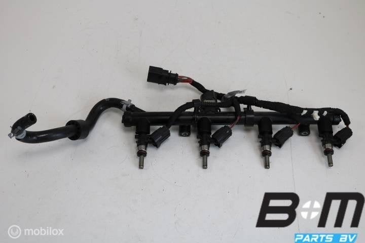 Brandstofrail met verstuivers Seat Leon ST 2.0 TSI DHJ, Auto-onderdelen, Brandstofsystemen, Gebruikt