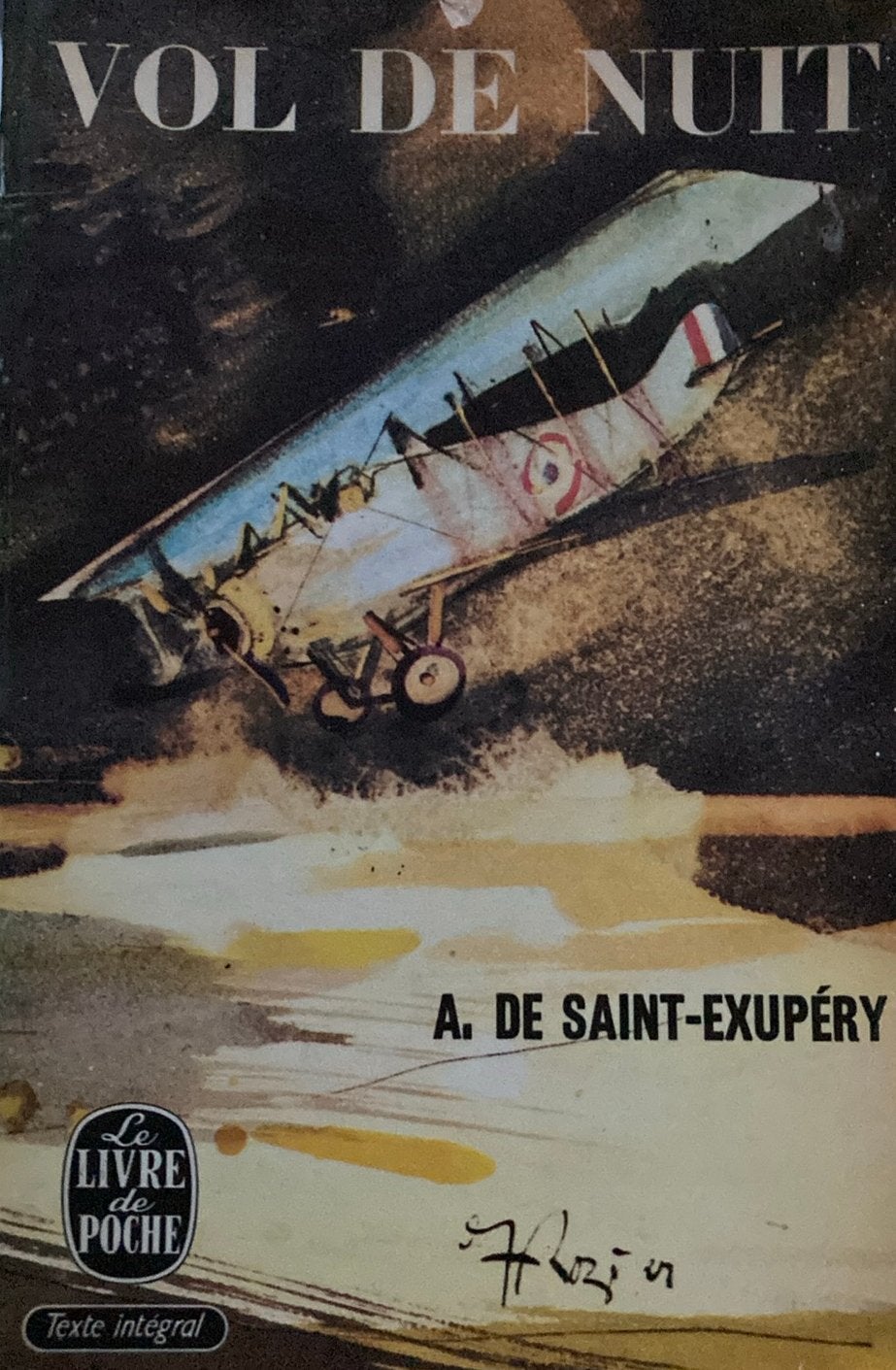 Antoine de saint-exupéry vol de nuit, Boeken, Literatuur, Ophalen of Verzenden, Zo goed als nieuw