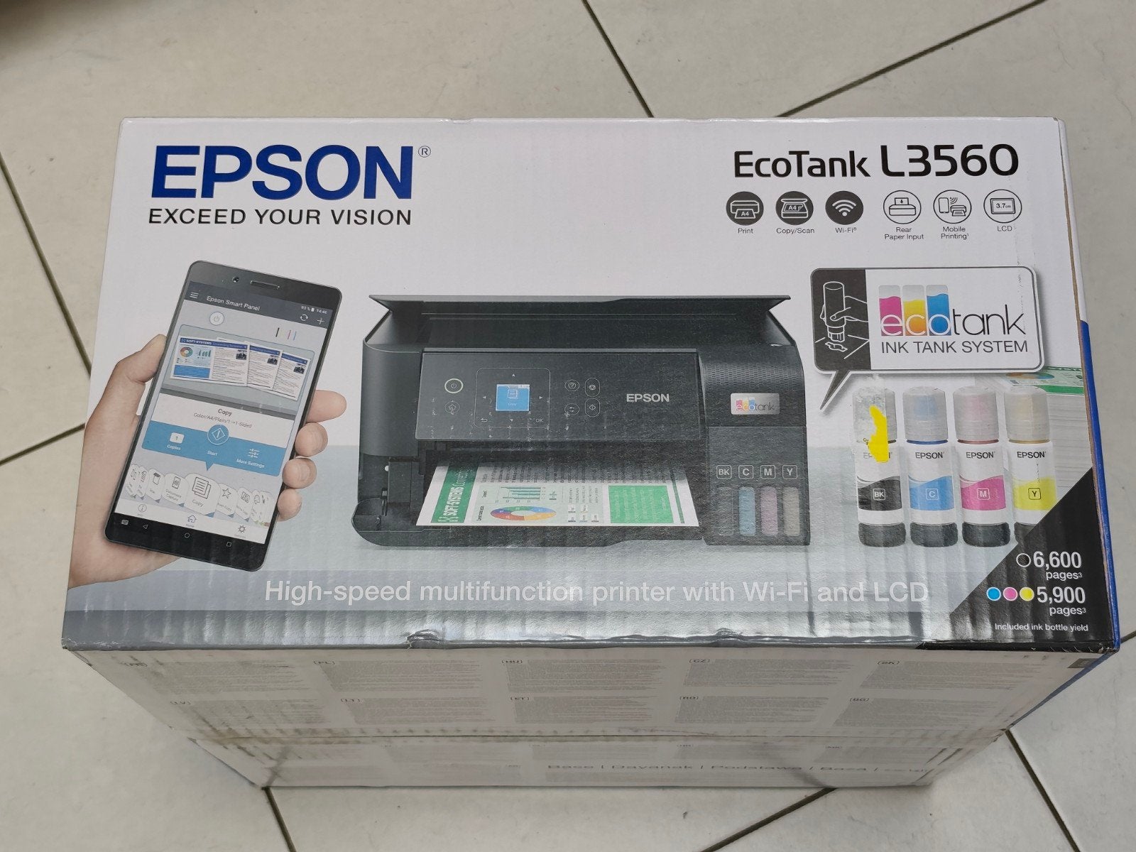 NIEUWE Epson EcoTank-PRINTER!!!, Ophalen of Verzenden, Nieuw, Overige typen, Epson