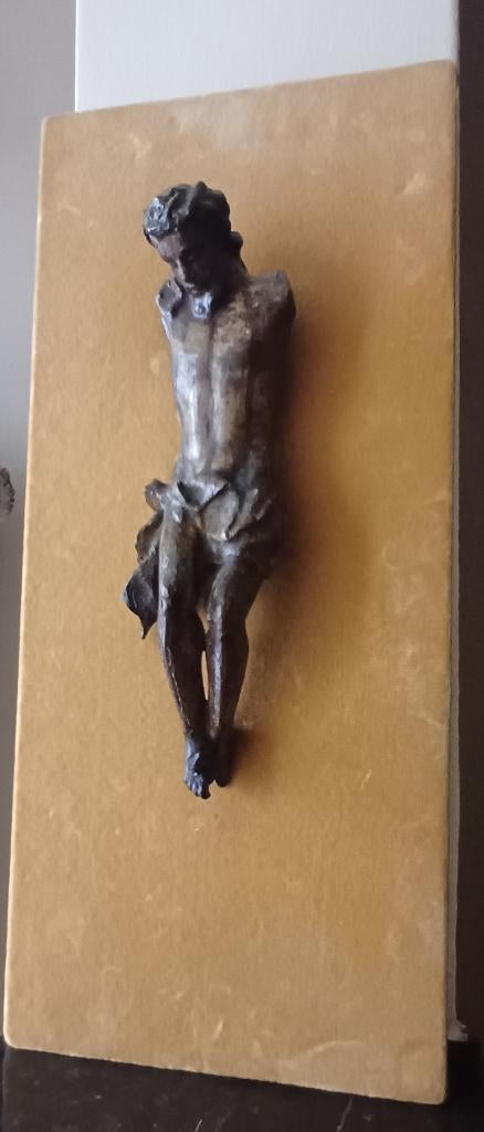 Prachtige Houte corpus, Antiek en Kunst, Antiek | Religieuze voorwerpen, Ophalen