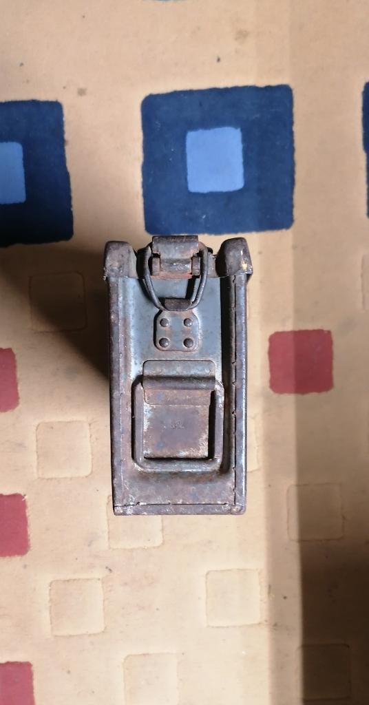 Caisse militaire Allemande WW2 MG, Envoi, Autres, Caisse ou Géocache