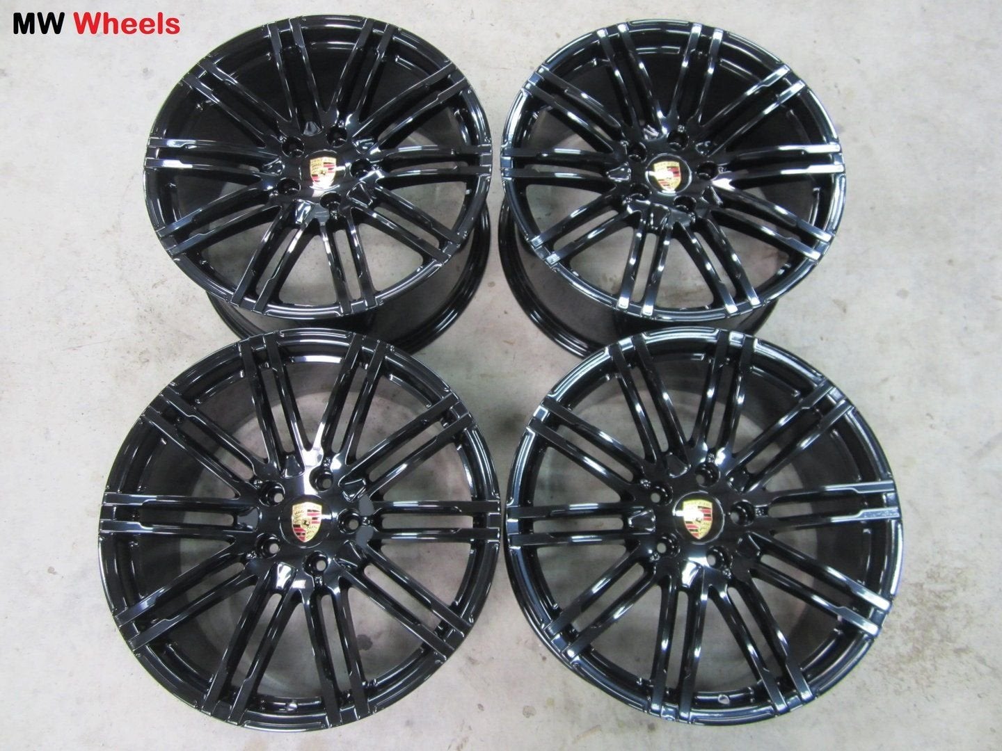 Porsche 21 inch Origineel Cayenne Turbo velgen nieuwstaat, Gebruikt, Velg(en), -, -