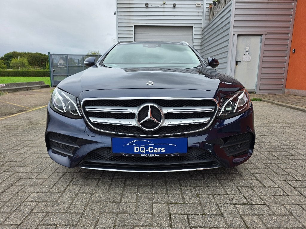 Mercedes-Benz E-klasse - AMG-Line - Automaat, Dealer onderhouden, Achterwielaandrijving, 4 cilinders, Blauw