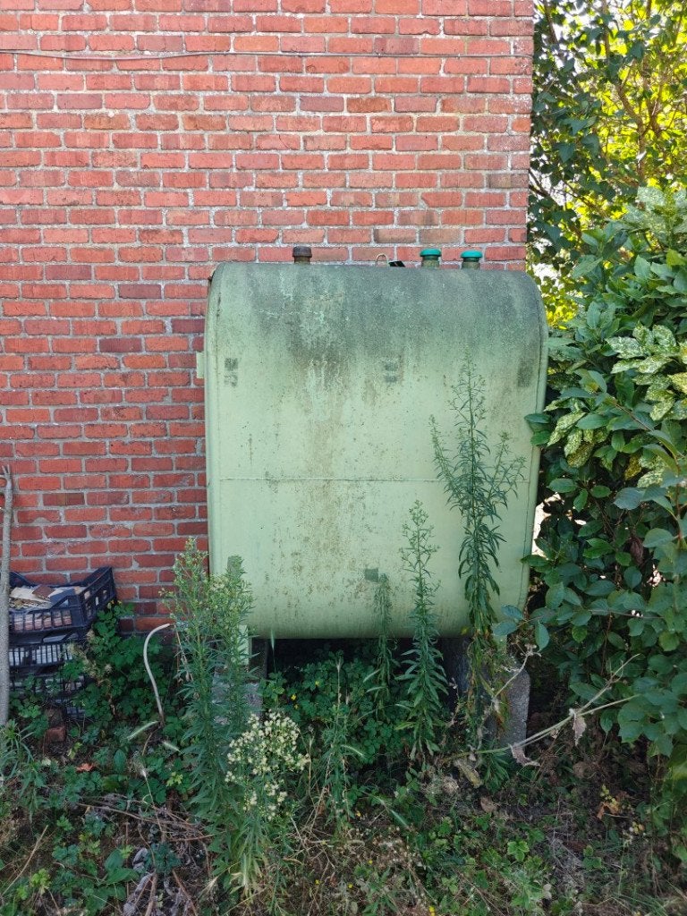 stookolietank 1000L, Ophalen, Gebruikt