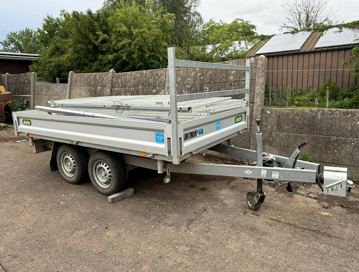 3 zijdige kipper / Unsinn / 2023 / 2600kg, Auto diversen, Aanhangers en Bagagewagens, Ophalen, Gebruikt
