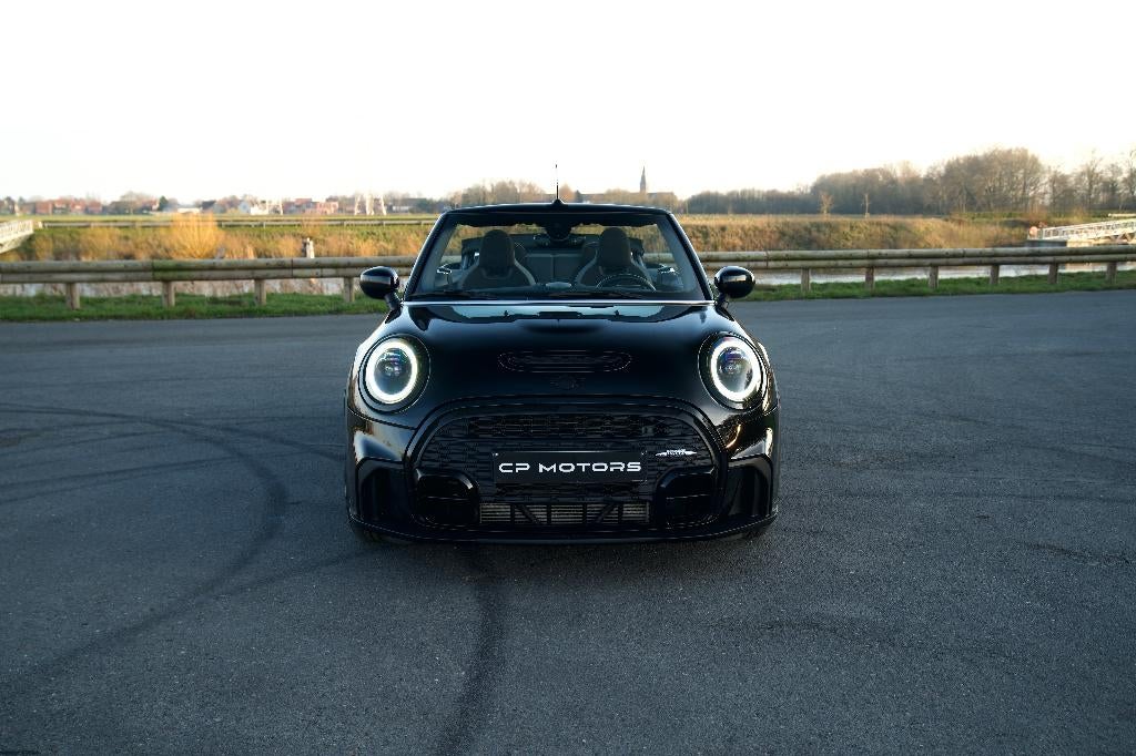 MINI COOPER S CABRIO | JCW PAKKET | APPLE CARPLAY | AUTOMAAT, 4 cilinders, Cabriolet, 131 kW, Zwart