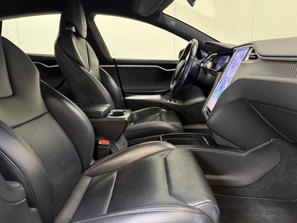 Tesla Model S 75 - Airco - Pano - Goede Staat!, Auto's, Tesla, Zwart, Elektrisch, 5 deurs, Particulier