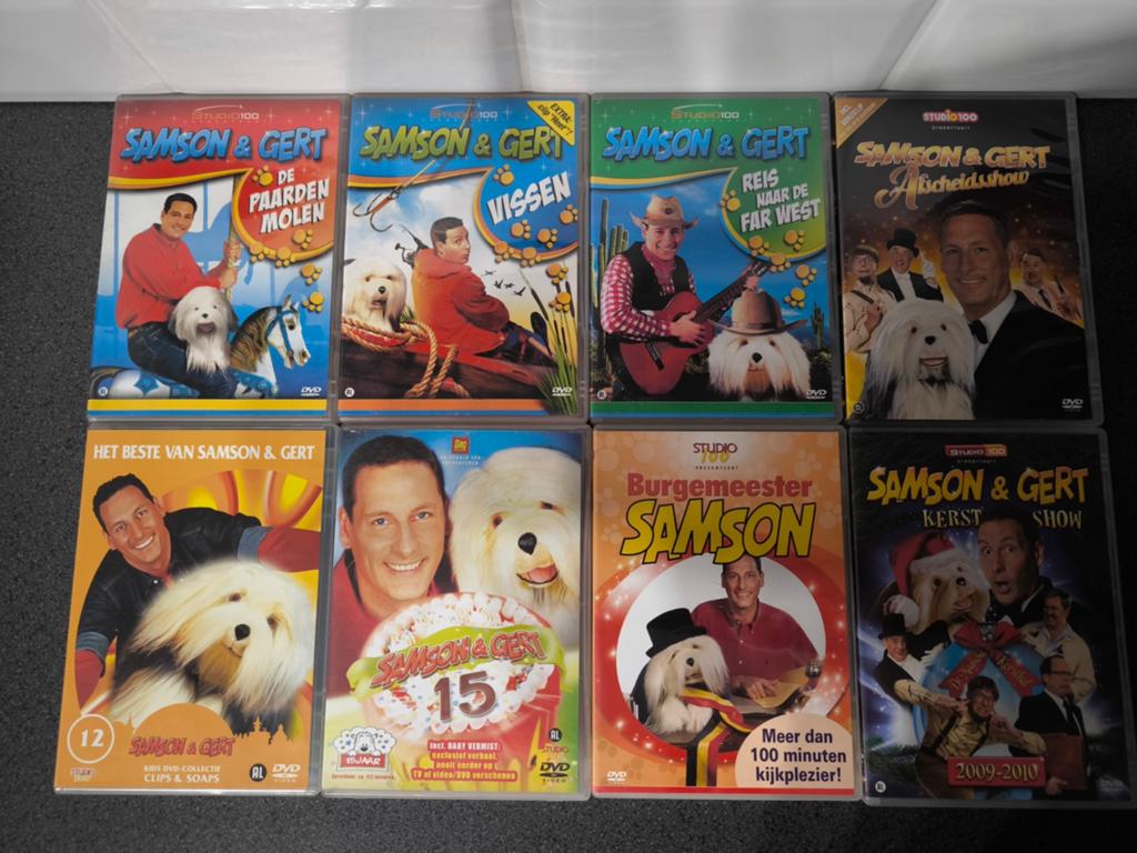 Mooie dvd's van Samson en Gert 8 verschillende films, Enlèvement ou Envoi