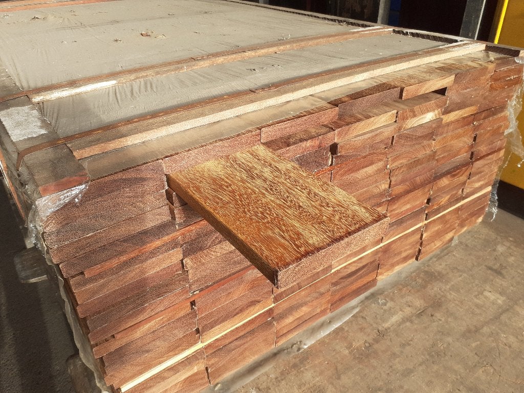 2 x lot de terrasses en bois dur 21 x 100 mm - 30,35 €/m2, Jardin & Terrasse, Neuf, Bois dur, 250 cm ou plus, Enlèvement ou Envoi